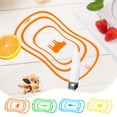 thumbnail image 1 of Vacemry Under $5 Flexible Cutting Mat Professional, Thin Plastic Chopping Board with Bendable Design, Multipurpose Kitchen Preparation Mat for Various Foods, Non-Slip Food Cutting Surface, 1 of 9