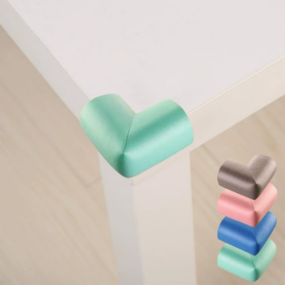 Vacemry Furniture Corner Guard, Baby Safety Edge Protector, Soft Sponge Bumper for Table Bed, Transparent Right Angle Cover for Home, Child Proofing Safety Item