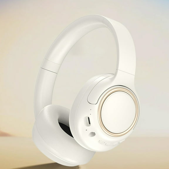 Vacemry under $5 Head Mounted Dual Mode Headphones, Foldable Soft Band Wired & Wireless Gaming Earphones with Low Latency, High Fidelity Sound, Long Playtime for PC, Console, Mobile Gaming