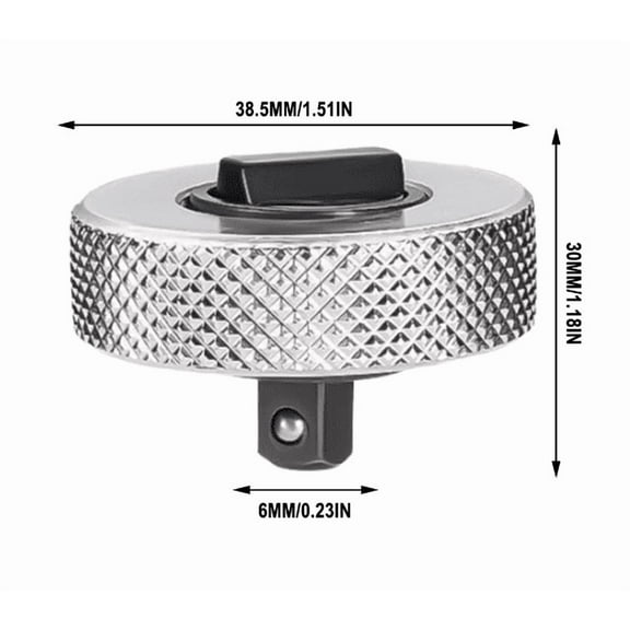 Vacemry Under $5 Iron Case Finger Wrench, Mini Ratchet Palm Tool Set, 1/4 3/8 1/2 Inch Drive, Compact Mechanical Repair Instrument, Carbon Steel Hardware Tool