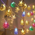 thumbnail image 1 of Vacemry Under $5 LED Christmas String Lights, Battery Operated Mini Castle Fairy Lights with 20 Warm White LEDs, Outdoor Indoor Decorative Lighting for Party Wedding Garden Bedroom Home Decor, 1 of 9