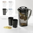 thumbnail image 1 of Vacemry Under $5 Large Capacity Pitcher, Transparent Drink Dispenser, Beverage Serving Container, Iced Tea Lemonade Pitcher, Party Drink Server, Kitchen Essential Item, 1 of 9