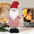 thumbnail image 1 of Vacemry Under $5 Light Up Christmas Doll Figures, Santa Claus Snowman Ornaments Set, LED Standing Figurines Decor Collection, Holiday Xmas Decoration for Table, 1 of 6