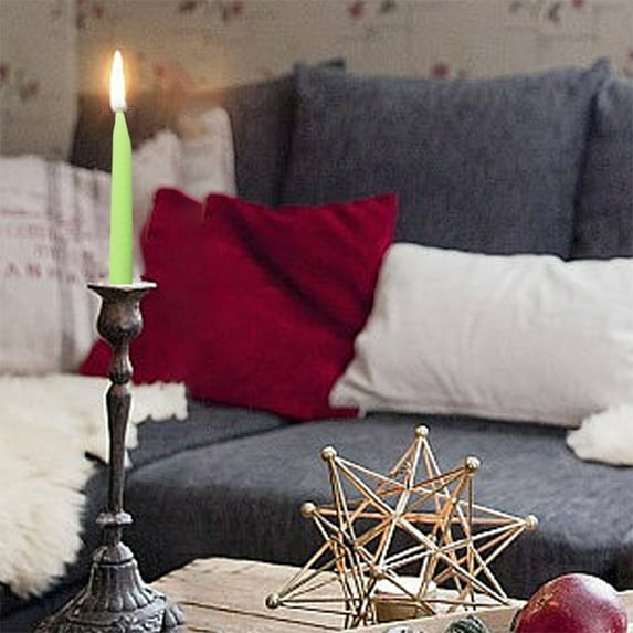 Vacemry Long Pole Decorative Candles, Multi Color Wax Candles for Wedding Banquet Party, Emergency Lighting Birthday Celebration Romantic Atmosphere Candle Set