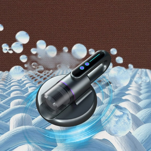 Vacemry Under $5 Mattress Vacuum Cleaner, 8KPa Handheld Depth Cleaner for Bedding, High-Frequency Double Beat Fabric Cleaner, Wireless UV Sterilization Tool, Sofa Carpet Cleaning Machine