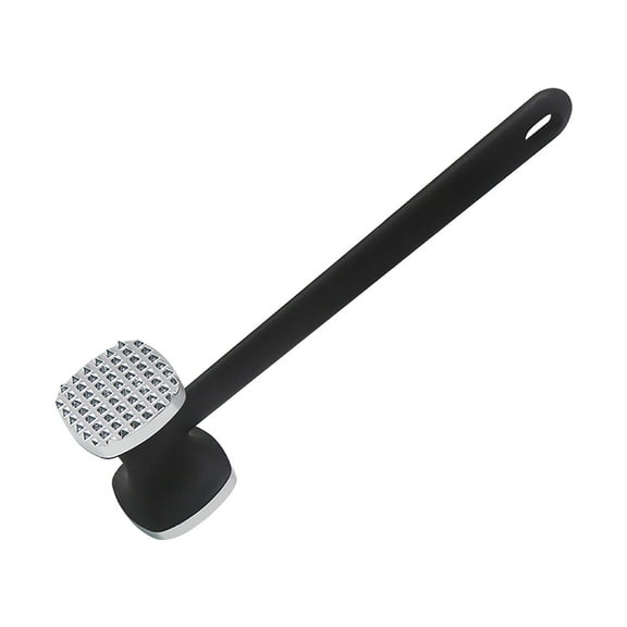 Vacemry Under $5 Meat Tenderizer Tool, Stainless Steel Meat Mallet Pounder, Double Sided Kitchen Tenderizing Hammer, Professional Beef Steak Preparation Tool
