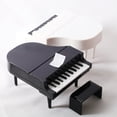 thumbnail image 1 of Vacemry Under $5 Miniature Grand Piano Model, Detailed Dollhouse Accessory with Realistic Keys, Small Scale Musical Instrument Replica, Collectible Display Piece, 1 of 9