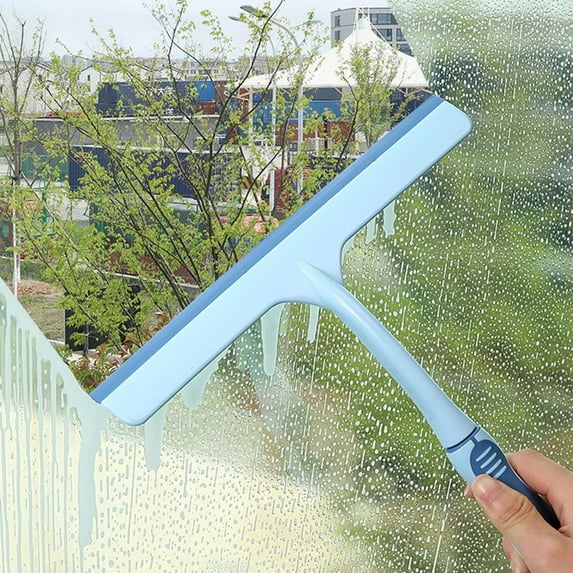 Vacemry Under $5 Multi Color Squeegee, Heavy Duty Window Cleaner Tool for Home Use, Bathroom Glass Scraper with Comfort Non Slip Grip, All Purpose Cleaning Blade for Various Surfaces