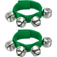 thumbnail image 1 of Vacemry Under $5 Musical Wrist Ankle Bells, 2Pcs Jingle Bell Bracelets Set, Percussion Instrument for Party Events, Festive Accessory for Dance Performance, 1 of 1