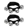 thumbnail image 1 of Vacemry Under $5 Musical Wrist Ankle Bells, 2Pcs Jingle Bell Bracelets Set, Percussion Instrument for Party Events, Festive Accessory for Dance Performance, 1 of 1