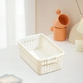 thumbnail image 1 of Vacemry Under $5 Plastic Storage Basket, Small Size Home Organization Box, Cabinet Storage Container for Snacks Toys, Multipurpose Stackable Organizer Bin, 1 of 6