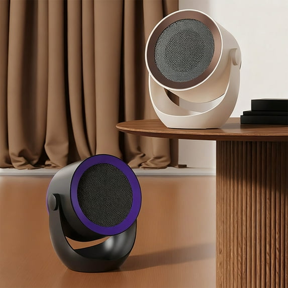 Vacemry Under $5 Portable Desktop Heater, Fast Heating Personal Fan Heater for Home Office, Energy Saving Mini Warmer for Feet Hands, Compact Safe Design