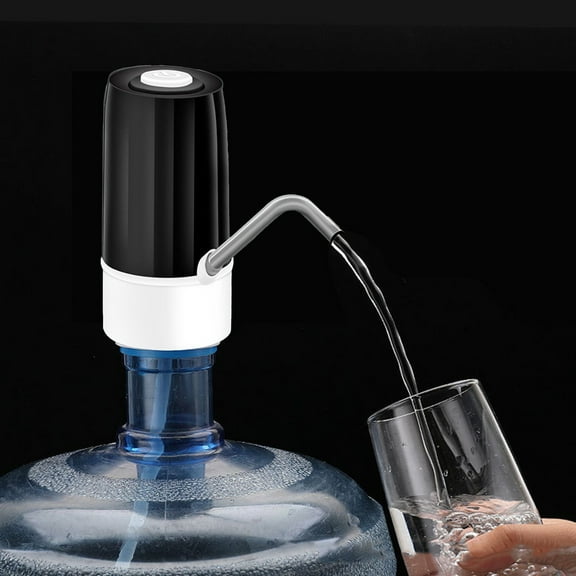 Vacemry Under $5 Portable Water Dispenser Pump for Home Use, Automatic Electric Liquid Transfer Pump with USB Charging, Bottle Water Extractor for 5 Gallon Jugs, Compact Beverage Dispensing System