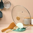 thumbnail image 1 of Vacemry Under $5 Pot Lid Holder No Drill Kitchen Organizer Rack, Multifunctional Cookware Storage Shelf, Spoon Chopsticks Utensil Organizer for Countertop, Space Saving Kitchen Gadget Organizer, 1 of 6