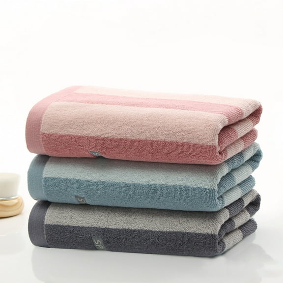 Vacemry Under $5 Premium Bath Towels Collection, High Quality Absorbent Towel Set with Plush Texture, Soft Shower and Bath Towels for Daily Use, Luxury Hotel Style Bath Linens with Durability