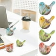 thumbnail image 1 of Vacemry Under $5 Resin Bird Figurines, Hand Painted Garden Statue for Decor, Colorful Bird Sculpture for Shelf Display, Outdoor Ornament for Yard and Tabletop, 1 of 9