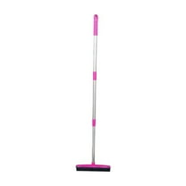 Vacemry Under $5 Rubber Broom for Carpet, Pet Hair Remover Sweeper, Multi Surface Floor Cleaning Tool, Lightweight Mop for Hardwood Tile, Easy to Clean, Reusable Household Brush