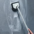 thumbnail image 1 of Vacemry Under $5 Shower Cleaning Brush, Extendable Long Handle Tub Scrubber, 180-Degree Rotating Head for Tile Glass, Replaceable Sponge Head, Bathroom Wall Cleaner, 1 of 8