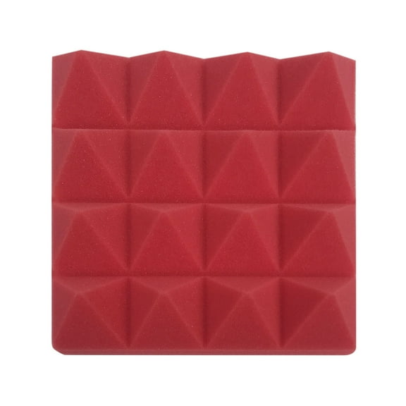 Vacemry Under $5 Sound Absorbing Foam Squares, Acoustic Treatment Panels for Room Soundproofing, Noise Reduction Wall Padding, Home Studio Sound Control Installation