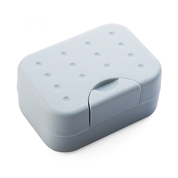 Vacemry Under $5 Travel Soap Container, Plastic Storage Box with Ventilation, Compact Design for Toiletries, Leak Proof Carrying Case, Portable Hygiene Organizer