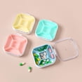 thumbnail image 1 of Vacemry Under $5 Travel Vitamin Organizer, Portable Pill Container with 5 Compartments, Small Medicine Box for Daily Use, Compact Pill Case for Outdoor Activities, Weekly Pill Dispenser, 1 of 9