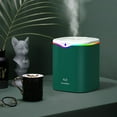 thumbnail image 1 of Vacemry Under $5 USB Cool Mist Humidifier, 2200ML Quiet Bedroom Office Humidifier with Colorful Light, Portable Small Vaporizer for Plants Skin Care, Auto Shut Off, 1 of 7