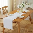 thumbnail image 1 of Vacemry Under $5 Woven Table Runner for Dining Room, Long Decorative Table Flag for Home Decor, Elegant Party Banquet Table Cover, Seasonal Holiday Table Linens, 1 of 6