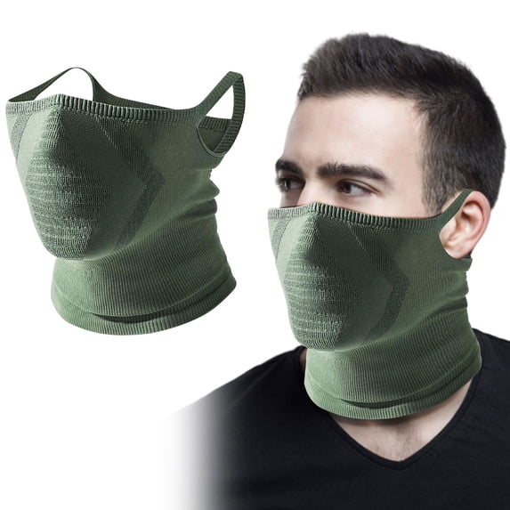 Vacemry Breathable Face Mask, Windproof Motorcycle Riding Mask, Ice Silk Sunscreen Face Cover, UV Protection Balaclava, Breathable Ear Loop Mask, Summer Outdoor Sports Face Protection