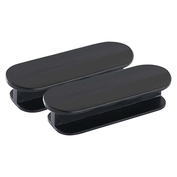 Vacemry Cabinet Handle, 2 Pack No Drill Cabinet Handles, Adhesive Door Pull Handles for Wardrobe Drawers, Arch Shape Push Pull Helper, Easy Installation Seamless Handle for Furniture