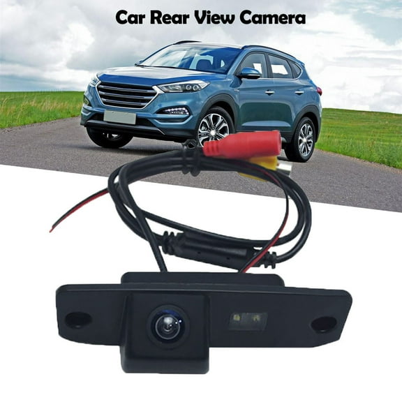 Vacemry Car Backup CameraRear View Camera for Car , High Definition Reversing Camera with Wide Angle, Waterproof Parking Sensor, Easy Wiring Installation