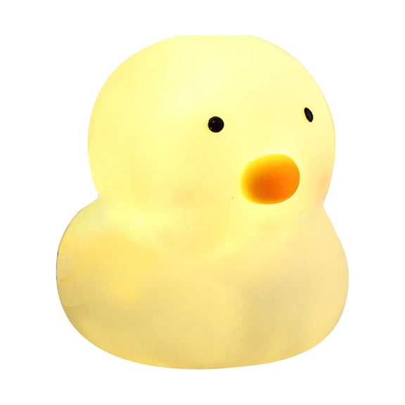 Vacemry Children's Night Light, Adorable Duck Shape Decorative Lamp, Soft Warm Glow for Bedroom and Study, Perfect Gift for Kids, Creates Calming Sleep Environment