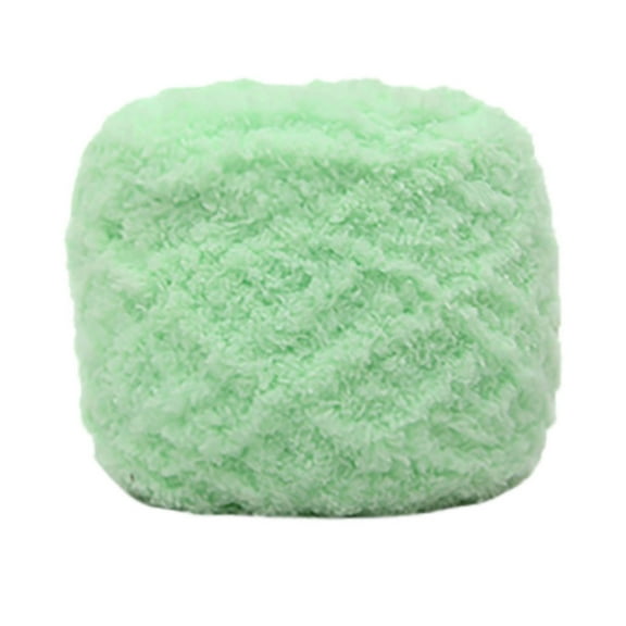 Vacemry Coral Velvet Yarn, Soft Plush Thread for DIY Shawls, Scarves, Crochet Projects, Velvet Knitting Material for Cozy Wear, Glossy Finish, Suitable for Home Decor, Gift Making