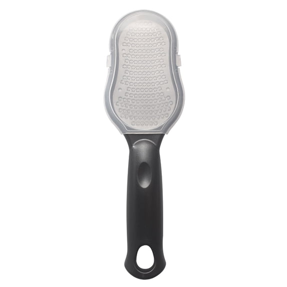 Vacemry Foot File, Stainless Steel Foot Grater for Dead Skin Removal, Hard Callus Remover Tool, Pedicure Rasp with Soft Grip Handle, Easy Clean Foot Care Tool