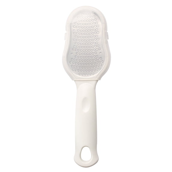 Vacemry Foot File, Stainless Steel Foot Grater for Dead Skin Removal, Hard Callus Remover Tool, Pedicure Rasp with Soft Grip Handle, Easy Clean Foot Care Tool