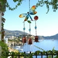 thumbnail image 1 of Vacemry Hummingbird Wind Chime, Metal Hummingbird Wind Chime with Glass, Garden Wind Chime for Outdoor Decor, Colorful Wind Chime for Patio Porch, Melodic Wind Chime for Yard, 1 of 9