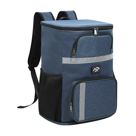 Vacemry Insulated Picnic Backpack, 30L Cooler Backpack with Ice Pack, Leak Proof Insulated Bag, Adjustable Shoulder Straps, for Outdoor Picnics Camping Hiking, Durable Material