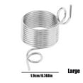 thumbnail image 1 of Vacemry Knitting Thimble, Stainless Steel Knitting Thimble, Yarn Guide Finger Guard for Crocheting Sewing, Spring Loaded Thread Controller for Even Tension, Durable and Comfortable Wear, 1 of 2