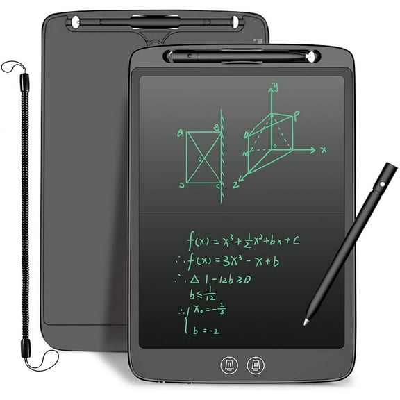 Vacemry LCD Writing Tablet12-inch LCD Writing Tablet with Stylus, Split Screen Handwriting Board, Graffiti Drawing Board for Kids, Reusable Writing Tablet for Notes, Eye-Friendly Drawing Pad