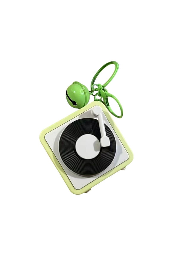 Mini Tape Recorder Keychain, Nostalgic Mini Tape Recorder Keychain with Recording Function, Compact and Stylish Design for Key Rings, Functional Recording for Messages and Reminders