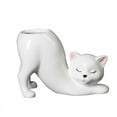 thumbnail image 1 of Vacemry Planter, Ceramic Cat Shaped Pot for Succulents and Small Plants, Decorative Desktop or Shelf Accent, Can Also Hold Pens or Trinkets, Charming Gift for Cat and Plants Lovers, 1 of 3