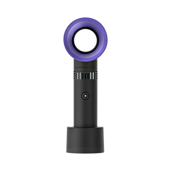 Vacemry Portable Turbine Fan, Mini Bladeless Fan with High Wind Speed, USB Rechargeable Battery, Quiet Operation, Handheld or Desktop Use, for Personal Cooling, Travel, Office, Outdoor
