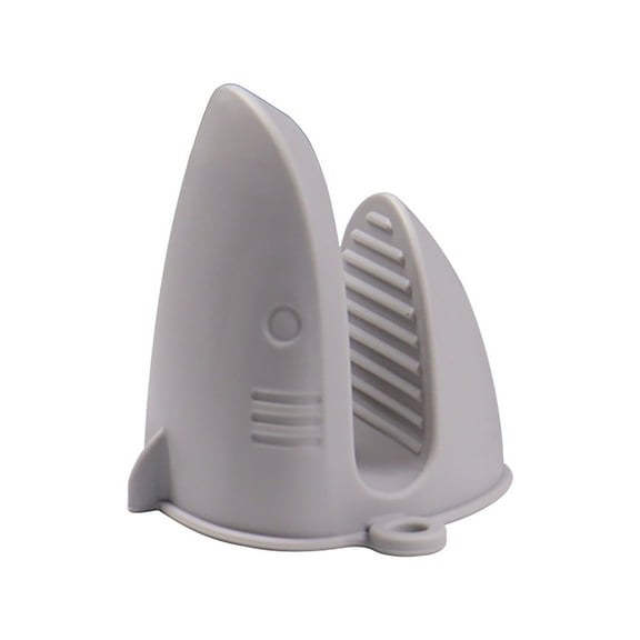 Vacemry Shaped Anti Scald Clip, Heat Resistant Silicone Hand Gripper for Air Fryer and Oven, Non-Slip Bowl and Tray Lifter, Hanging Storage Design