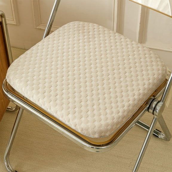 Vacemry Summer Gel Seat Cushion Ice Silk Chair Pad Breathable Non-Sweat Office Chair Mat For Home Office Car Gaming Temperature Regulating Comfort