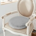 thumbnail image 1 of Vacemry Chair Cushion, Round Plush Seat Pad, Non-Slip Stool Cushion, Comfortable Chair Mat, Soft Seat Cushion for Office and Dining, 1 of 6