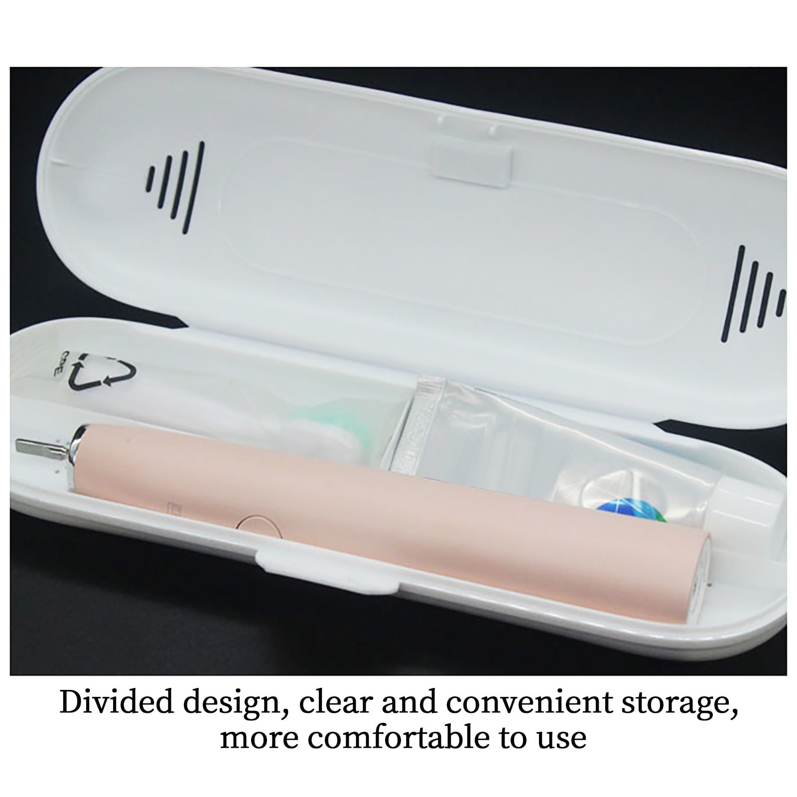 Toothbrush Protective Containers Vacemry Under $5 Electric Toothbrush Case, Travel Toothbrush Storage ...