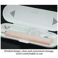 thumbnail image 1 of Vacemry Under $5 Electric Toothbrush Case, Travel Toothbrush Storage Container, Portable Denture Protection Box, Waterproof Brush Holder for Trip, 1 of 9