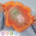 thumbnail image 1 of Vacemry Under $5 Hot Water Bottle, 500ml Explosion Proof Rubber Container with Plush Cover, Portable Hand Warmer for Cramp Relief and Bed Warmth, 1 of 9