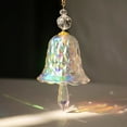 thumbnail image 1 of Vacemry Under $5 Large Crystal Wind Chime, Rainbow Window Hanging Decor, Prism Light Catcher with Bells, Colorful Outdoor Indoor Hanging Ornament, 1 of 9