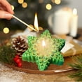 thumbnail image 1 of Vacemry Under $5 Snowflake Shape Scented Candle, Christmas Aroma Wax Melt, Festive Holiday Fragrance Decor, Seasonal Home Scented Decor for Tabletop, 1 of 6