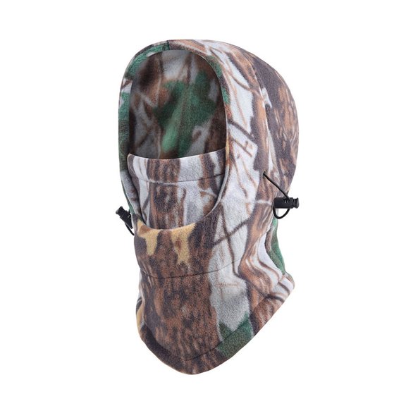 Vacemry Winter Warm Balaclava Face Mask, Windproof Fleece Ski Mask for Motorcycle Cycling, Hood Scarf Neck Warmer Combo, Cold Protection for Men Women, Soft Stretchable, Moisture Wicking,